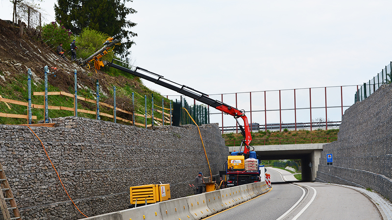 Firolzheim Böschungssicherung