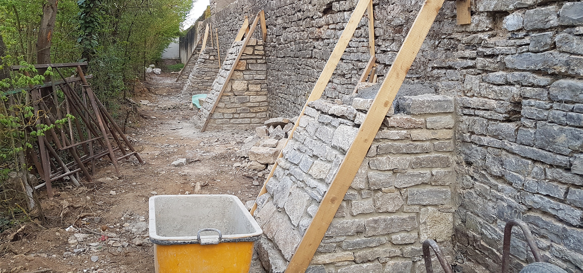 Veitshöchheim Friedhofsmauer